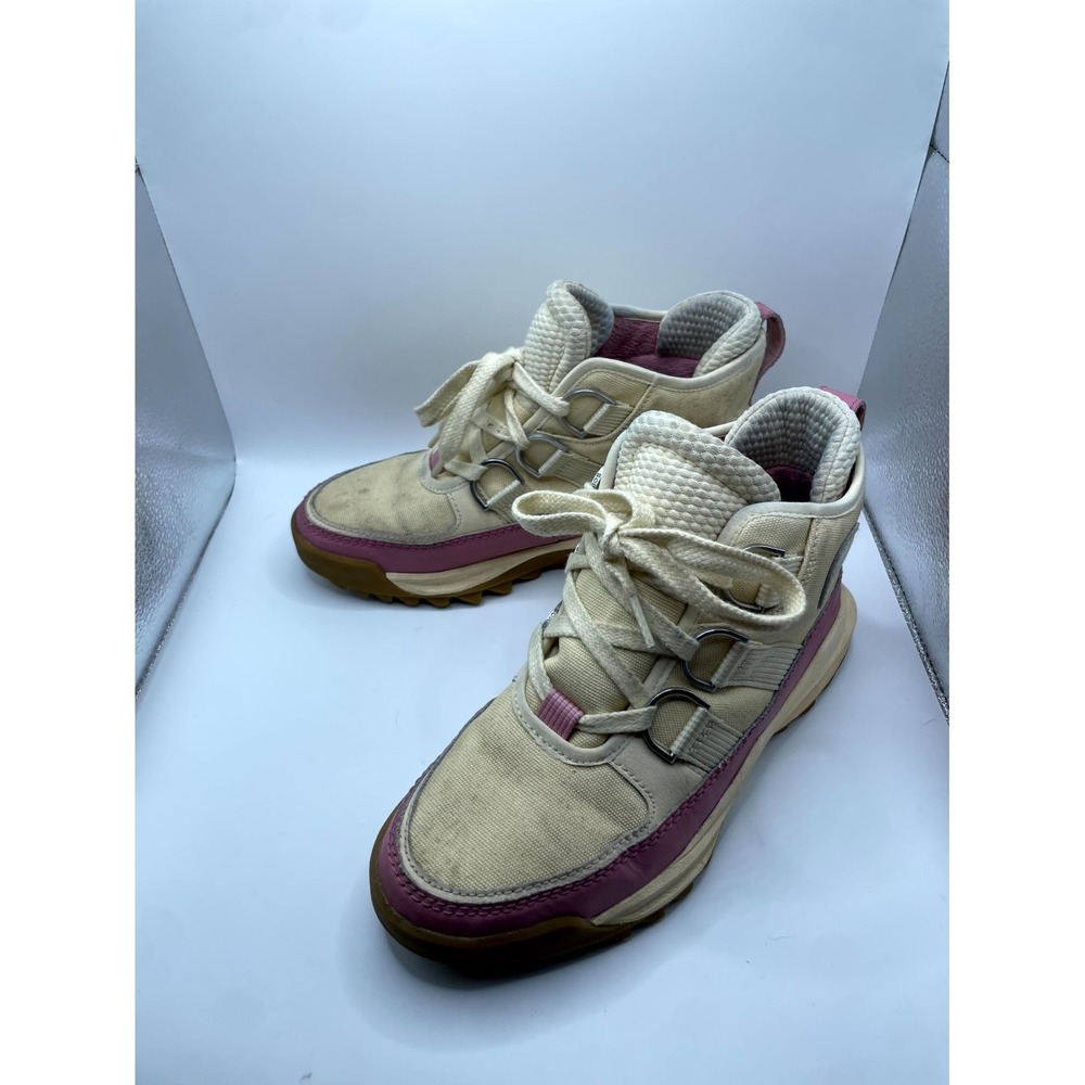 Sorel Ona Rmx Chukka Plus Womens US 8.5 Honey White Mauve Waterproof Snow Boots